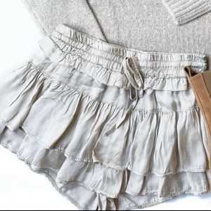 Sofia champagne skort